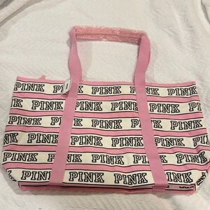 Pink Victoria Secret Tote Bag